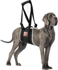 Dog Sling for Large Dogs Hind Leg Support, Magic Tape Dog Lift Harness, Soft Dog Support Harness for Back Legs, Hip Support Harness to Help Senior, Injured, Disabled and after ACL Surgery